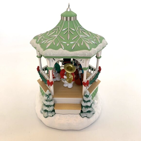 Hallmark Keepsake 2020 Snowman Band Ornament Musical Motion Lights QDB1001 - Picture 2 of 15